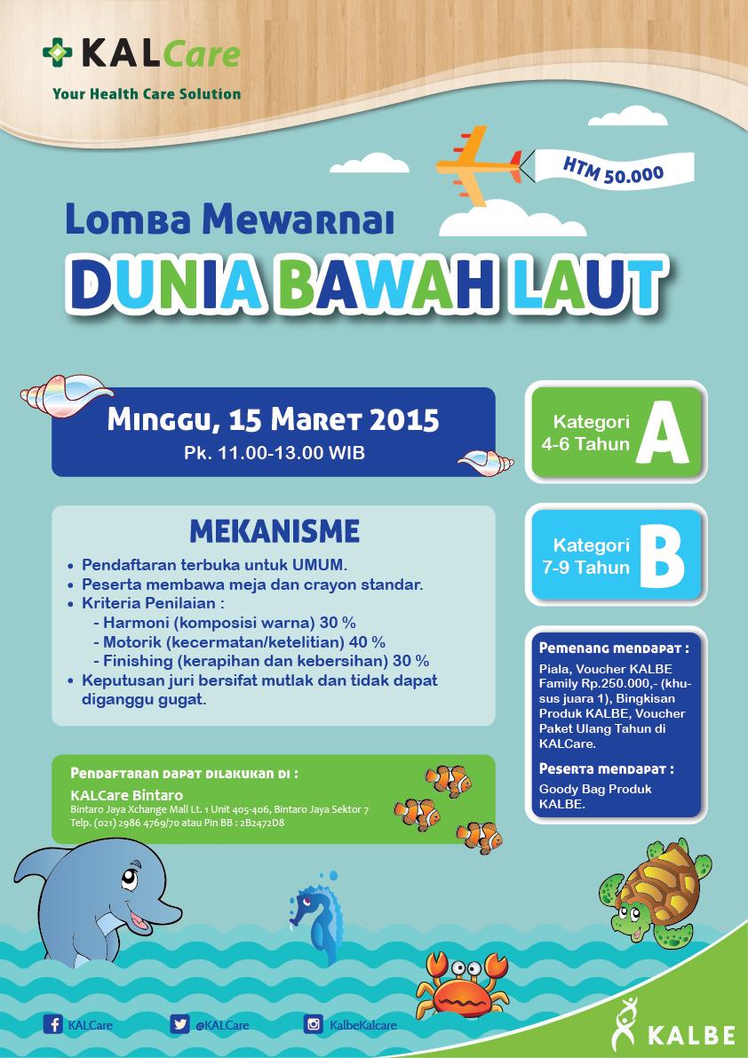 KALCare Ð² Twitter "Fams besok ada Lomba mewarnai dunia