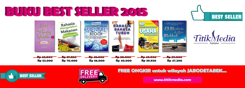 TitikMedia1's tweet photo. BUKU BEST SELLER - JUAL BUKU ONLINE | Kunjungi http://t.co/5kDl81R26C... | FREE ONGKIR JABODETABEK http://t.co/S9kyVed7MY