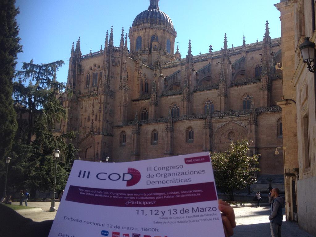 SaraMP13's tweet photo. Tras estas semanas de mucho trabajo y poco descanso, comienza el III COD.  @CODSalamanca http://t.co/2jFKbcaxql