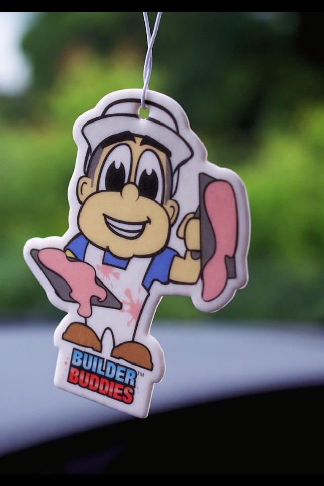 '@builder_buddies: FOLLOW & RT to win this awesome #plasterer BuilderBuddy air freshener! '