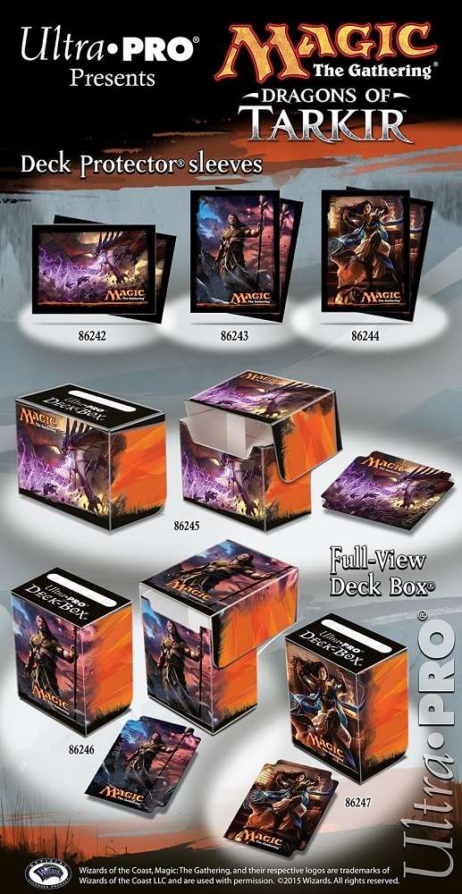 サプライ ウルトラプロからmtg タルキール龍紀伝 公式カードサプライが3月27日発売 スリーブ デッキボックス プレイマット カードアルバムのデザインが公開 田園補完計画 第十七次中間報告書