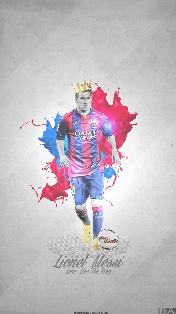 mesqueunclub.gr: Wallpaper: King Messi