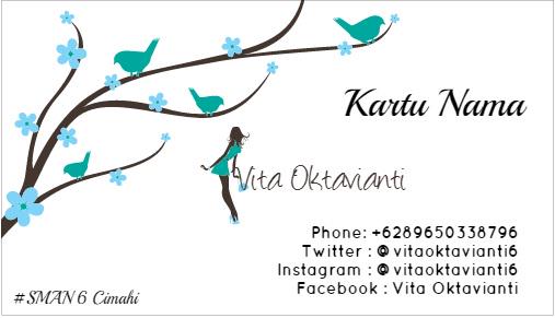 Rhe_Naldy's tweet image. @Vitaoktavianti6 Nih ane bikinin kartu nama nya yang ente..keren kaga??

#designmantic