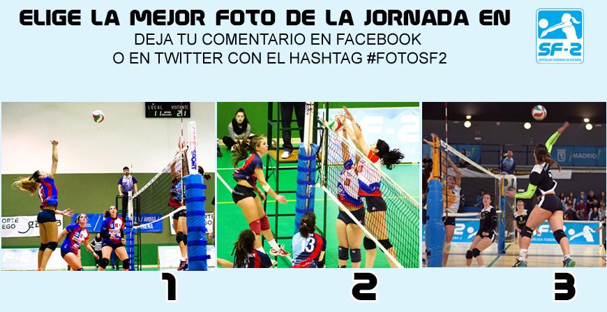 Tres espectaculares acciones de balón al aire optan a ser #FOTOSF2 de la jornada. ¡Vota por tu favorita!