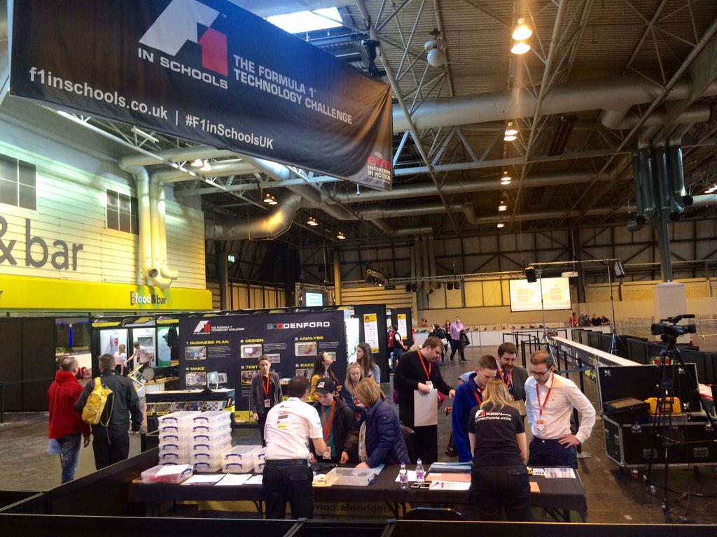 STEMRacingHQ's tweet photo. Registration begins at the #F1inSchoolsUK National Rookie Class and #BloodhoundSSC Class Finals @BigBangFair http://t.co/GzzpTDSJo4