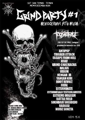 Grind Party 7april @bahana music