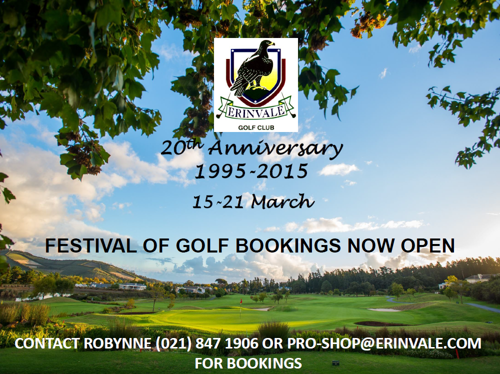 ONLY 4 days left until our #FestivalOfGolf to celebrate 20 years!
We hope to see you there!!!