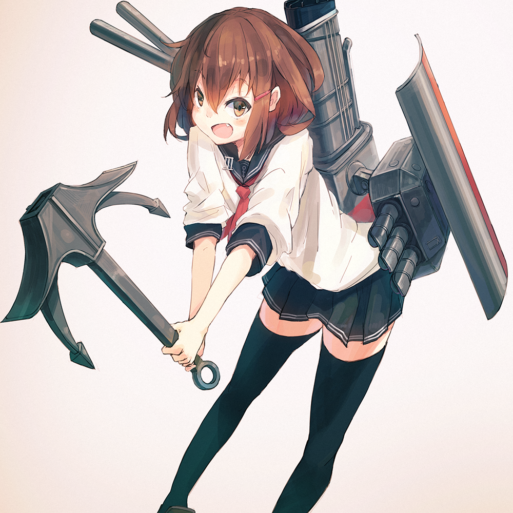 雷(艦これ) 「雷ちゃん 」|柏井（カシイ）のイラスト