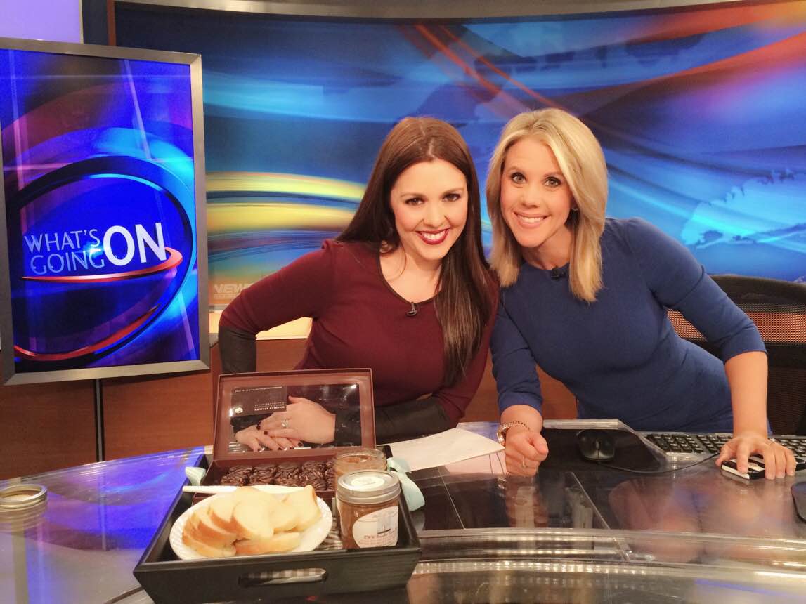 CarolSilvaNews's tweet photo. @ErinColton smells like bacon &amp; booze! A preview of Sunday's #LIBaconFest with @ElisaDiStefano @News12LI @Newsday http://t.co/IedG7dKDLw