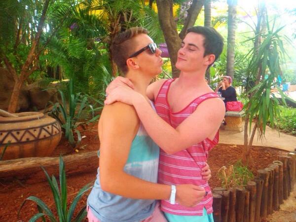 Dan_Broome10's tweet photo. It's just bromance don't stress 😘 @JMrambo15 http://t.co/BWWSamEvkU