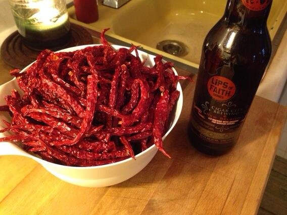 LionheartBeer's tweet photo. @newbelgium @CigarCityBeer looking this collab. Should be perfect for making homemade hot pepper flakes. http://t.co/l4KLTtHcAP