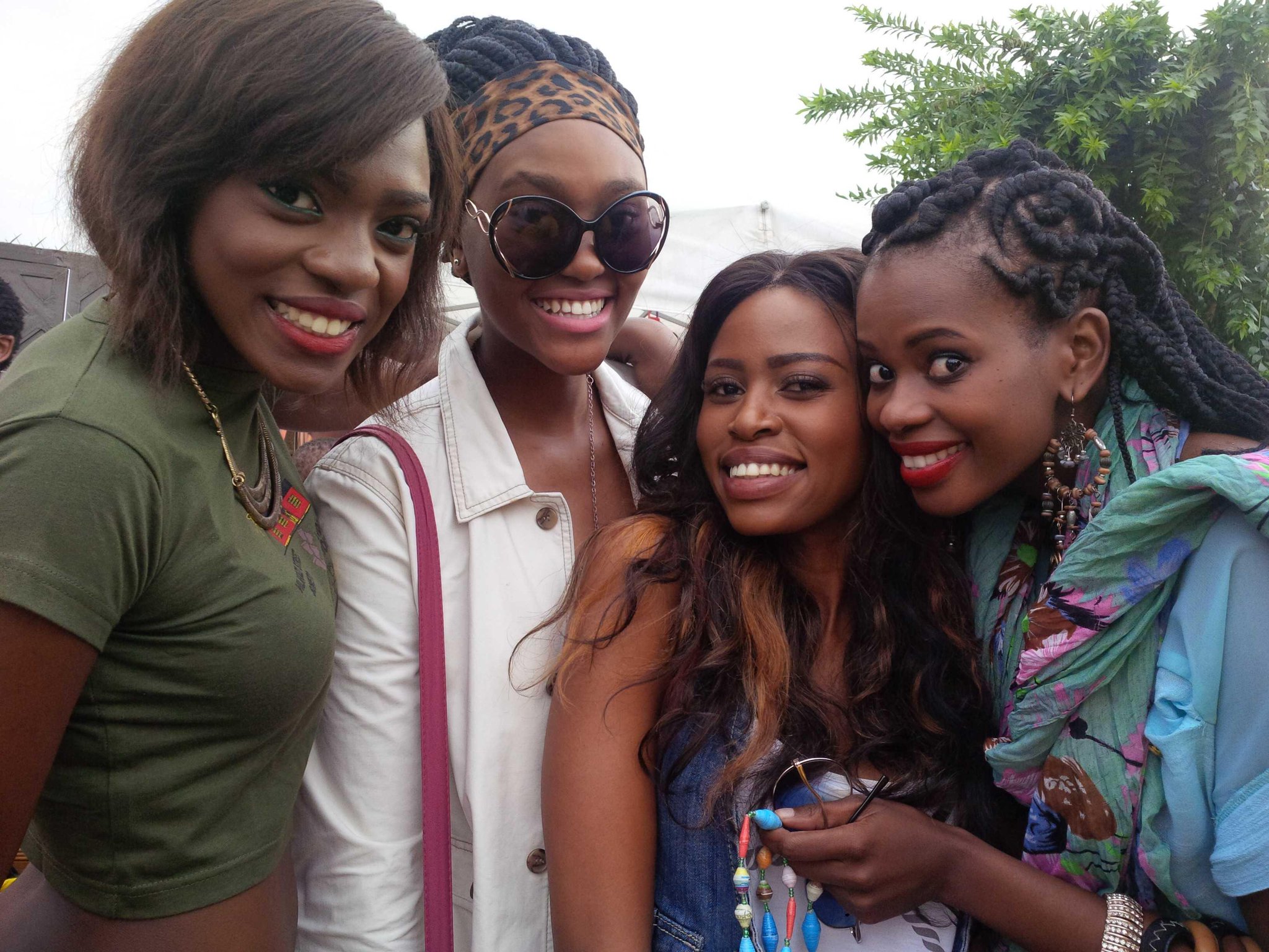 Spotted : Beverly Osu & Denrele Edun at Mandela's House In Soweto.