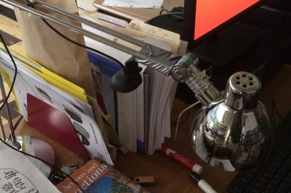haganc36's tweet photo. LRSD teacher turns $29 webcam into $400 document camera. Brilliant! http://t.co/hxa5JwHTrw