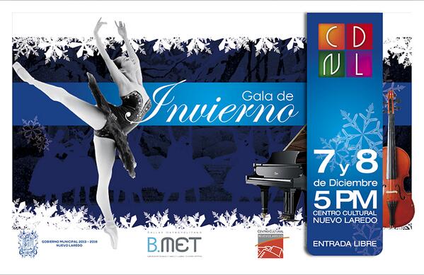 2da función Gala de Invierno con @BalletMetmty Y  CDNL :)