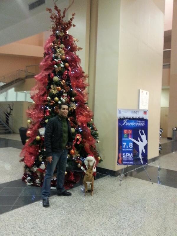 Después de función en el Centro Cultural Nuevo Laredo