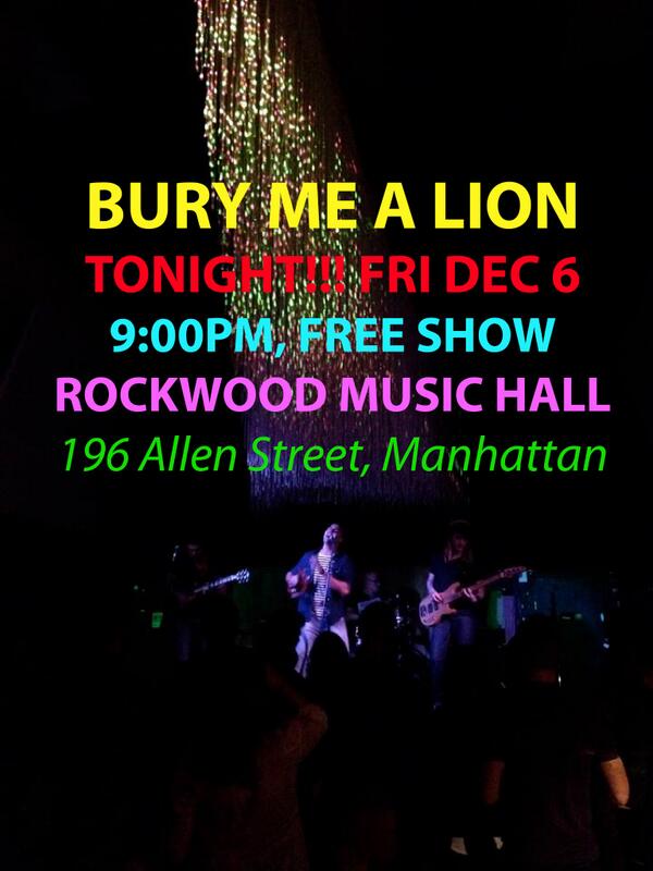 burymealion's tweet image. #TGIF Plans tonight guys- @Indieonthemove @bandhelper @iScream4Indie @DeadboltWine? #howboutit #getnit @RockwoodNYC