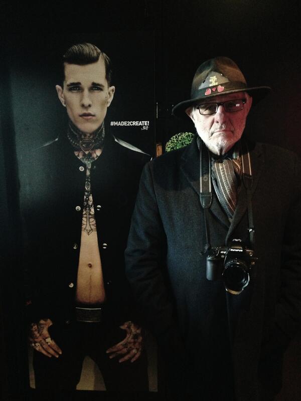 BLOODMIX_'s tweet image. Barry Lategan is #MADE2CREATE!