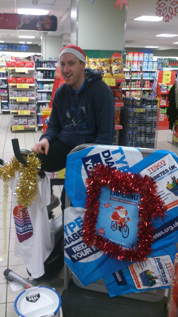 ExpressGrads's tweet image. Cycle to Lapland in full swing!