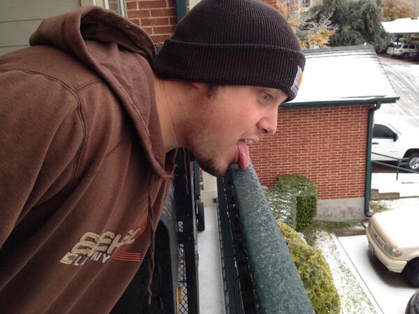 Southern_Bite's tweet photo. Dumb &amp; Dumber style... #wfaaice http://t.co/xdVsPT1eXv