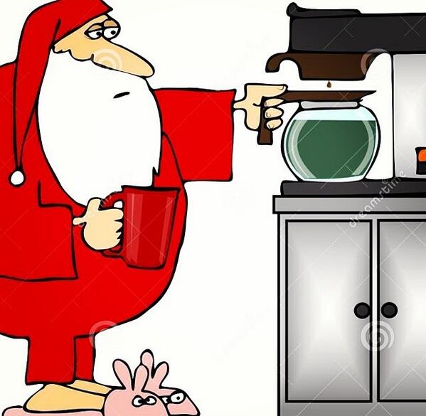 Even Santa needs a kick start to get going this time of year!