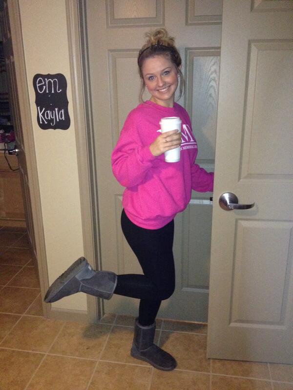 white girl uggs