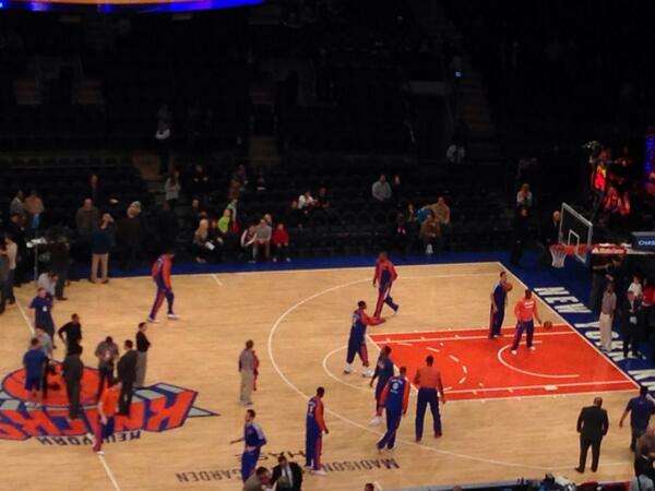 mau13huerta's tweet image. #KnicksMagic #NBA