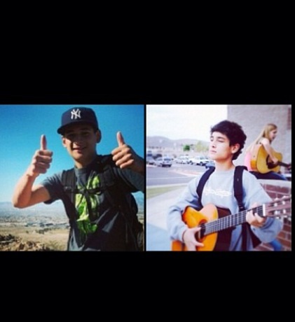JaiBrooks1's tweet photo. Wtf these twins look exactly like Luke and myself http://t.co/jNl3KryxFe