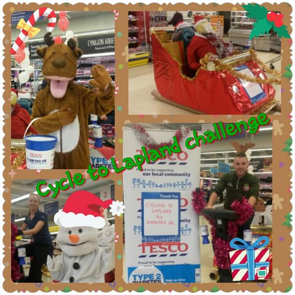Fantastic first day of our challenge! It's going really well!#DiabetesUK #funatwork@18_tesco <a href="/Faulky66/">Annemarie Freeman</a> <a href="/DanielHyde10/">Daniel Hyde</a>