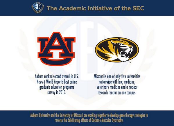 Before they battle for the #SEC title, take a look at what <a href="/AuburnU/">Auburn University</a> &amp; <a href="/Mizzou/">Mizzou</a> are doing away from the gridiron