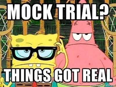 MockLife's tweet image. #mocktrialprobs