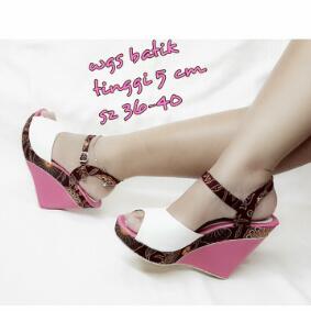 Kode : Wedges Pink 7cm »Idr 105.000 reseller welcom, sms/wa : 081317822077, pin bb : 324C5977