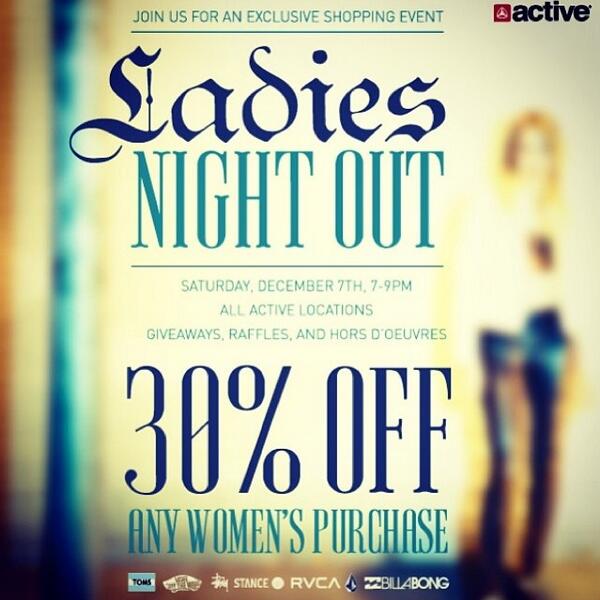 activetemecula's tweet image. Come stop by tomorrow for some fun! Ladies get 30% off and there will be good music, plenty of food, and prizes.