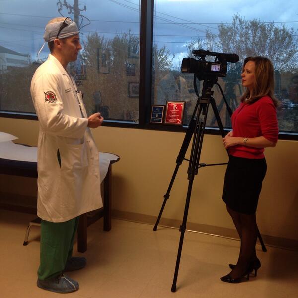 alortho's tweet photo. Dr Clayton Lane talked to @AKnightNews5 about concerns physicians have RE: #AffordableCareACT #http://bit.ly/1crlmwB http://t.co/5aLIWbnQTO