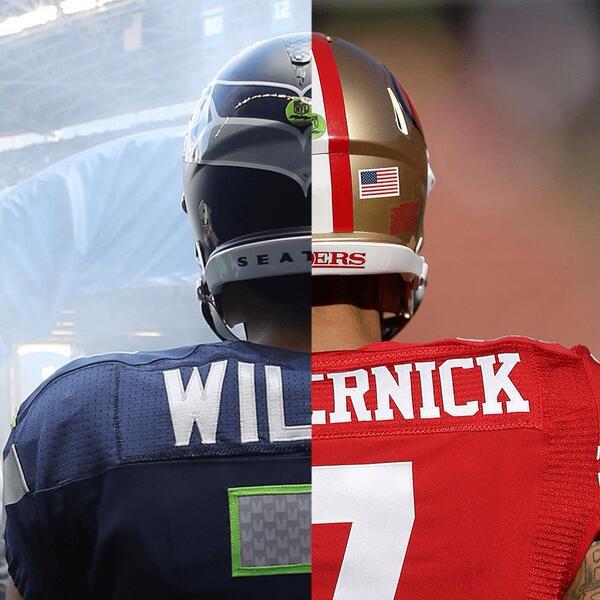 1stSeahawks's tweet photo. Retweet for Russell Wilson FAV for Colin http://t.co/5ts0EOyqmf