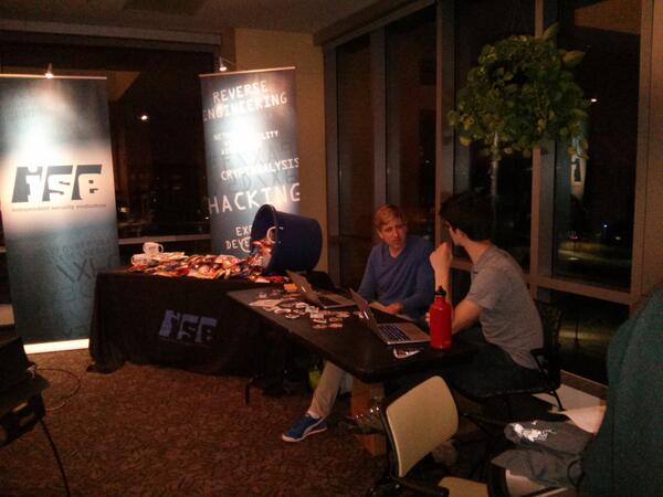 varish's tweet image. #Github table at #hackUMBC