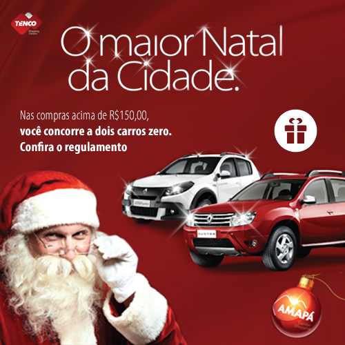 Concorra a um Sandero Stepway e um Duster Tech Road. A cada 150 reais em compras no <a href="/AmapaGarden/">Amapá Garden</a>