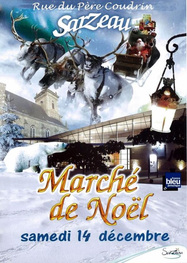 Sarzeau's tweet photo. Le samed1 14 décembre, Sarzeau fait son marché de Noël. Tout le programme est ici http://t.co/yYIJKQMwCl http://t.co/LprpnREBAT