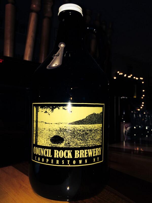 CouncilRockBrew's tweet photo. Get a rock they really want this holiday season!  Buy a growler and a gift cert for a refill! Logo pt glasses too! http://t.co/PVPhWmiI0J