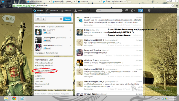 Ination_BEXXA's tweet photo. Waw!"@suryapradana21: #HappySatnightWithBEXXA jadi TTI spesial buat kalian Bexxa :') sukses trus @BEXXA_S @BEXXA_I @ http://t.co/Tep6l3cbQ4"