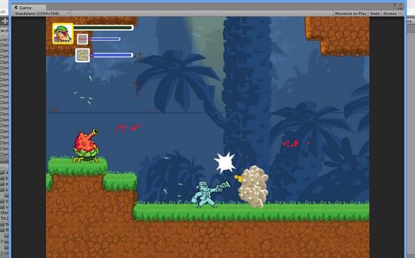 Now with particles everywhere :P #GreedyGuns #screenshotsaturday