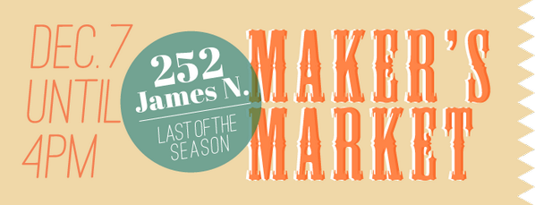BrickandSpire's tweet photo. @Makers_Market last market of the season runs until 4pm today. See you there, #HamOnt. http://t.co/8lyMFiSdtl http://t.co/getdhM3sZ9