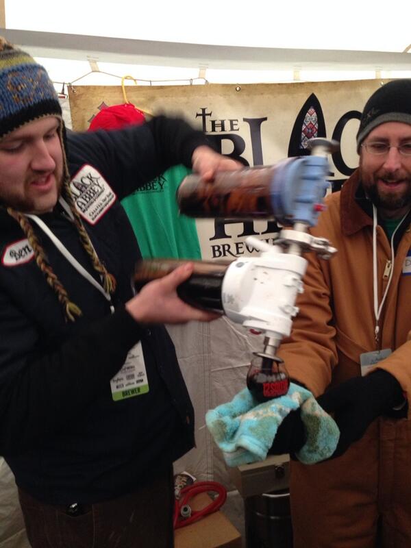 BlackAbbeyCarl's tweet image. Last of the Randall!  Time for the froot loops!