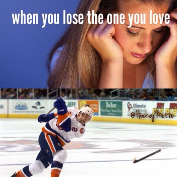 hockeymotto's tweet photo. That terrible moment... http://t.co/sBsGLLTOp5