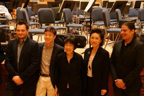 Great week with #NTSO and Maxim Rysanov. Also a great pleasure meeting mrs Chung, mrs. Imai and Paul huang!