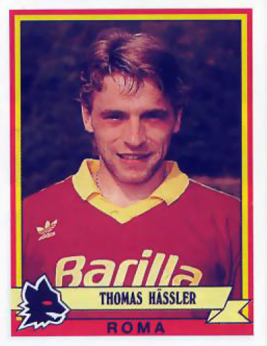 スポーツ選手 PANINI THOMAS HASSLER 103/199 Thomas HASSLER - AS Roma 1993