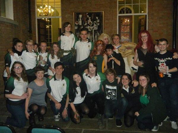 Our wonderful panto cast &amp; crew! #novicecup