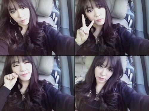 taeyonssi's tweet photo. "Ratnika_jr: Selca Tiffany Hwang http://t.co/HGeN7mUca8"