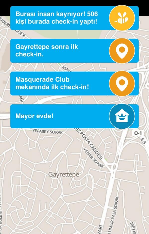 Bu mekan tıklım tıklım! 506 kişi şuan burada (@masqueradeclub) 4sq.com/1ko0qYl