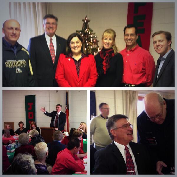 ElectFrese's tweet image. Thanks to the Hancock Co #ILGOP Women for the warm welcome at their Christmas Party today in Carthage. #Frese2014