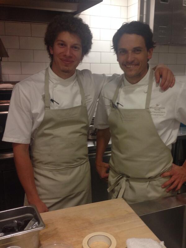 #12Days2013 - welcome and thank you to Chef Guzman for what is to be an unforgettable evening of great good.